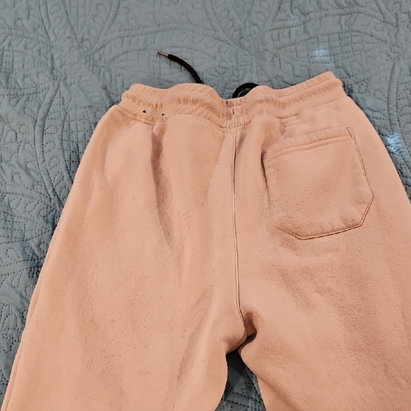 Mens Beige Jogger Pants - Picture 4 of 5